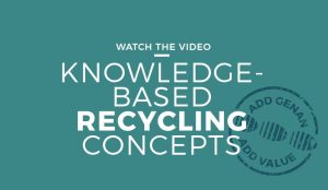 Video thumbnail - Knowledge based recycling concepts